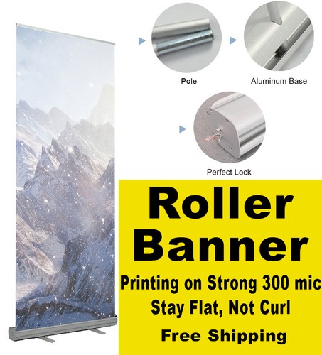 Roller banner pull - up, pop
