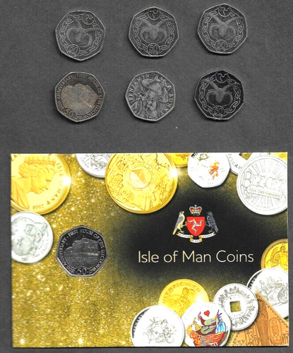 Isle man 50p - of,