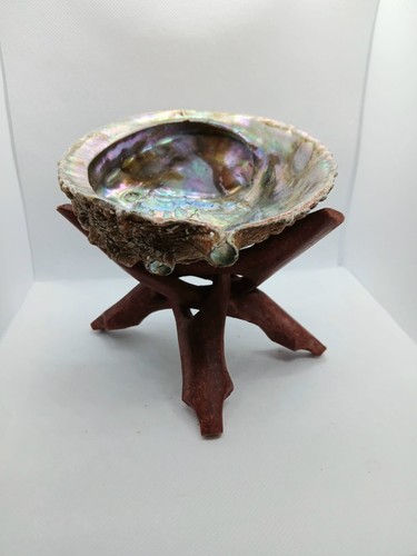 Natural abalone shell smudge - abalone,