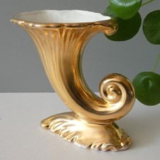 Vintage Crown Devon Cornucopia