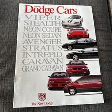 1996 Dodge Brochure Viper