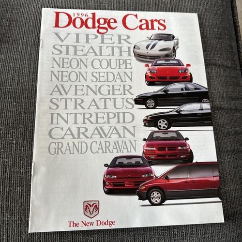 1996 dodge brochure viper - dodge,
