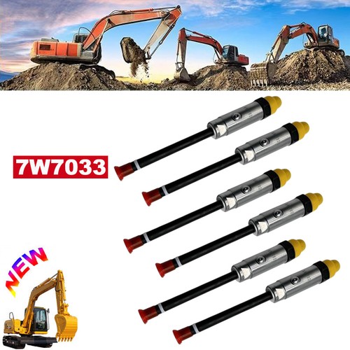 6pcs all new fuel injectors - 6pcs,