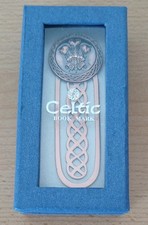 Book Mark Celtic Copper Knot/Welsh Feathers Jem Design  3.5 Inch X 1 inch Boxed 