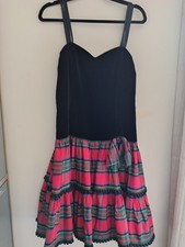Vintage 1980s Tartan Party