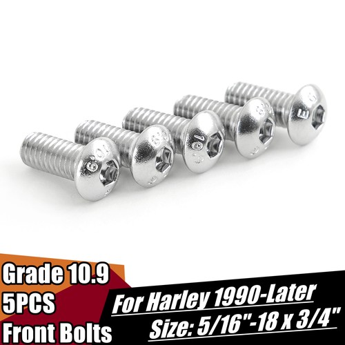 Titanium front disc bolts - titanium,