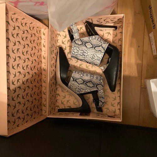 Black high heeled shoes size - heeled, shoes,