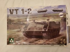 1/35 Takom VT 1-2 model tank unbuilt box is worn/split kit still in plastic bags