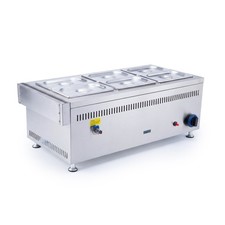 LPG Gas Bain Marie 6 Pot Wet
