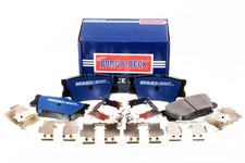 Brake Pads Set fits TOYOTA CAMRY ACV40 2.4 Rear 06 to 11 2AZ-FE B&B 0446606200