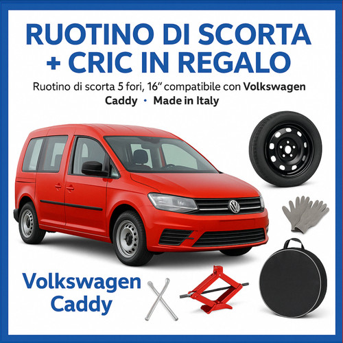 Spare wheel hole vw - 16",