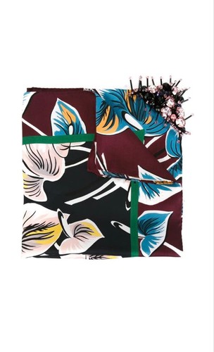Exc marni floral print - floral, silk