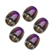5 Pieces Color Change Mood Beads Sensitive Barrel Spacer