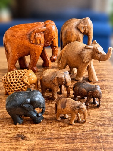 Set hand carved - hand,