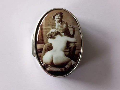 Vintage 925 silver - , pill