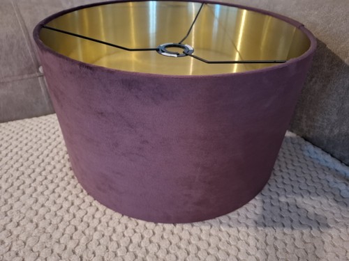 Dunelm nesa aubergine velvet - dunelm,