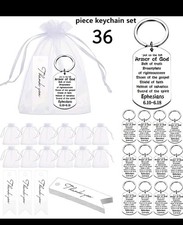 36pc Christian Gift Keychain