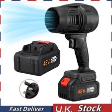 130,000RPM Air Jet Dry Blower Electric Powerful Cleaning Turbo Jet Fan +2Battery