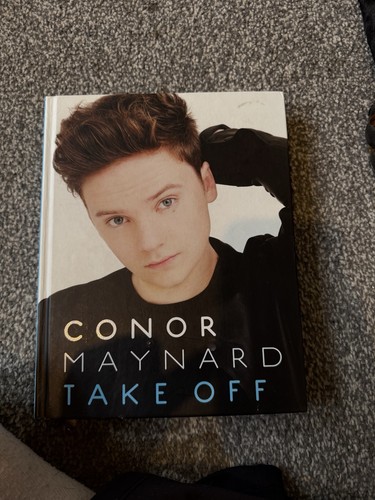 Conor maynard signed book - maynard,