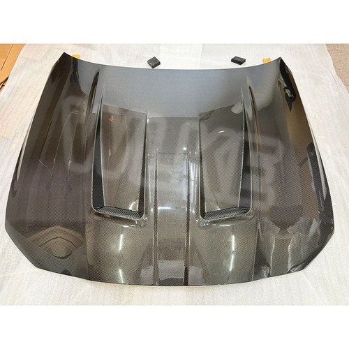 Real carbon fiber vented - real, hood