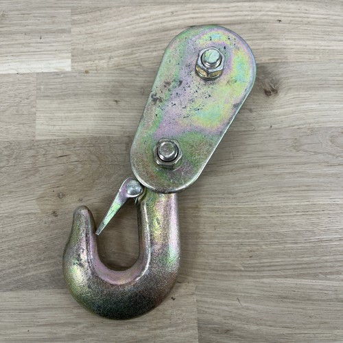 Hook type pulley snatch - hook,