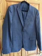 Men’s Taylor and Wright Slim 3 Piece Suit Jacket 44R Waistcoat XL Trousers 36R