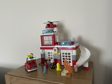 Lego duplo fire station - lego, duplo: