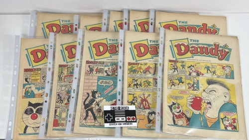The dandy comic lot bundle - bundle, x10