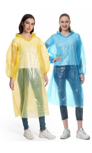 Waterproof rain poncho with - waterproof,