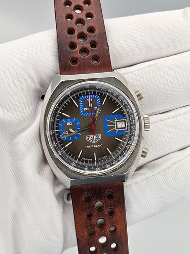 Heuer 1614 chronograph - chronograph, valjoux