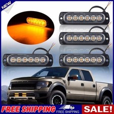 4x Truck Beacon 6 LED Amber