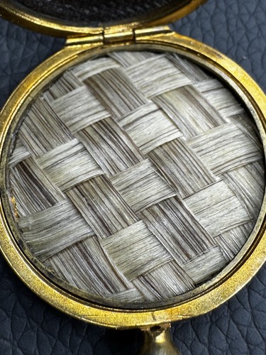 Victorian mourning locket - victorian,