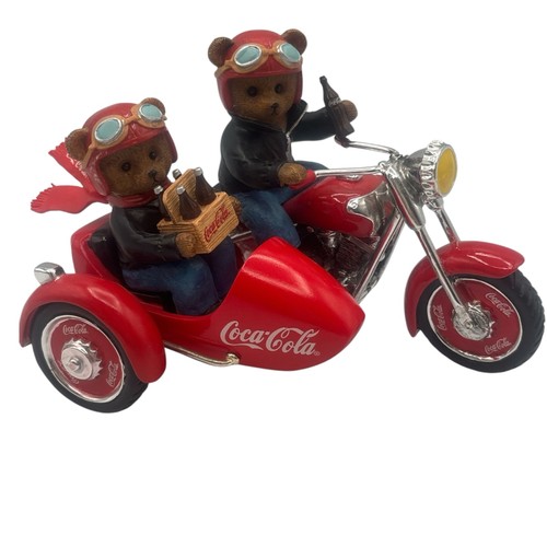 Coca cola motorcycle bears - coca-cola,