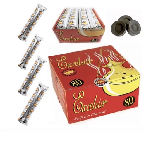 Shisha hookah charcoal bakhoor - charcoal,