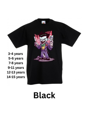 Joker inspired kids shirt in - joker,