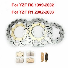 Front Rear Brake Discs Rotors