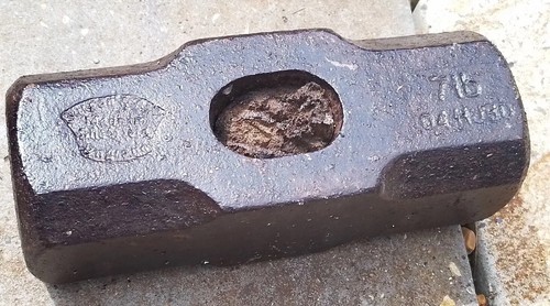 Vintage old antique cast iron - old,