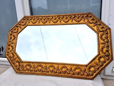 VINTAGE OCTAGONAL BEVELLED