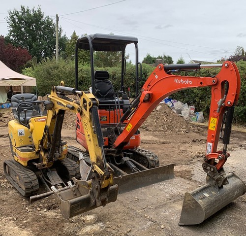 Mini digger micro - digger,