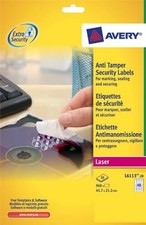 Avery labels L6113-20 NoPeel