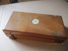 Antique Set Of Boxed Brass & Silver Weights by Thomson, Skinner,Hamilton, Glasg