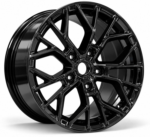 Black v09 alloy wheels - x4,