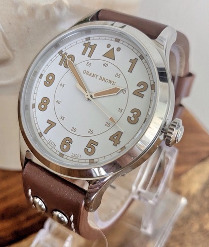Grant brown pilot flieger - brown,