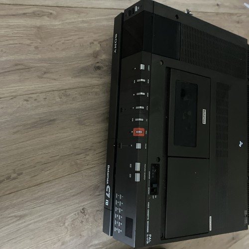 Sony betamax vcr unit - betamax,