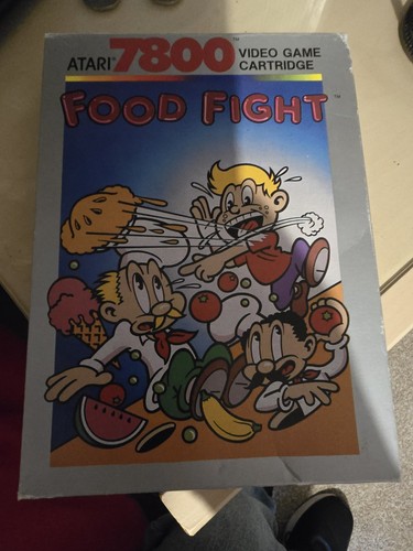 Food fight atari - fight, (atari