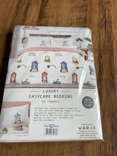 Soft double duvet cover set - double,
