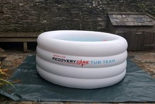Mueller Recovery Tub Team Ice Bath Inflatable and Portable 2 Person. Good Cond