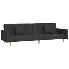 2-Seater Sofa Bed with Two