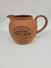The Original Suffolk Henry Watson Pottery Pitcher Jug Terracotta Stunning 