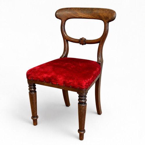 Victorian balloon back dining - back,